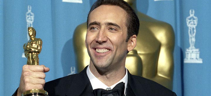 نیکلاس کج برای فیلم ترک لاس وگاس جایزه اسکار دریافت کرد
